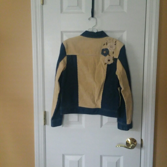 Liku Girls Denim and Corduroy Jacket - Picture 2 of 7